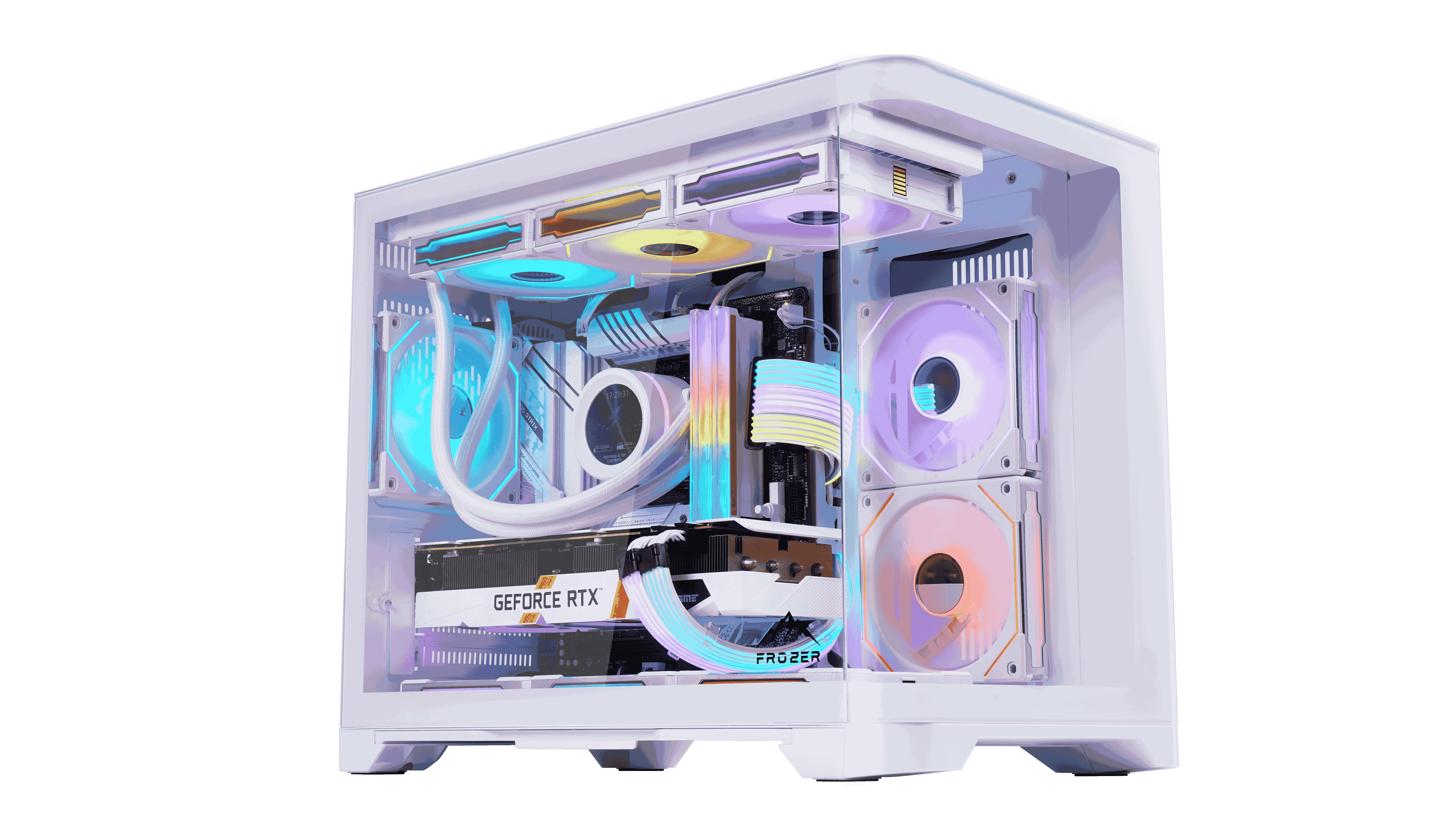 SPACE MT ATX WHITE AN D BLACK