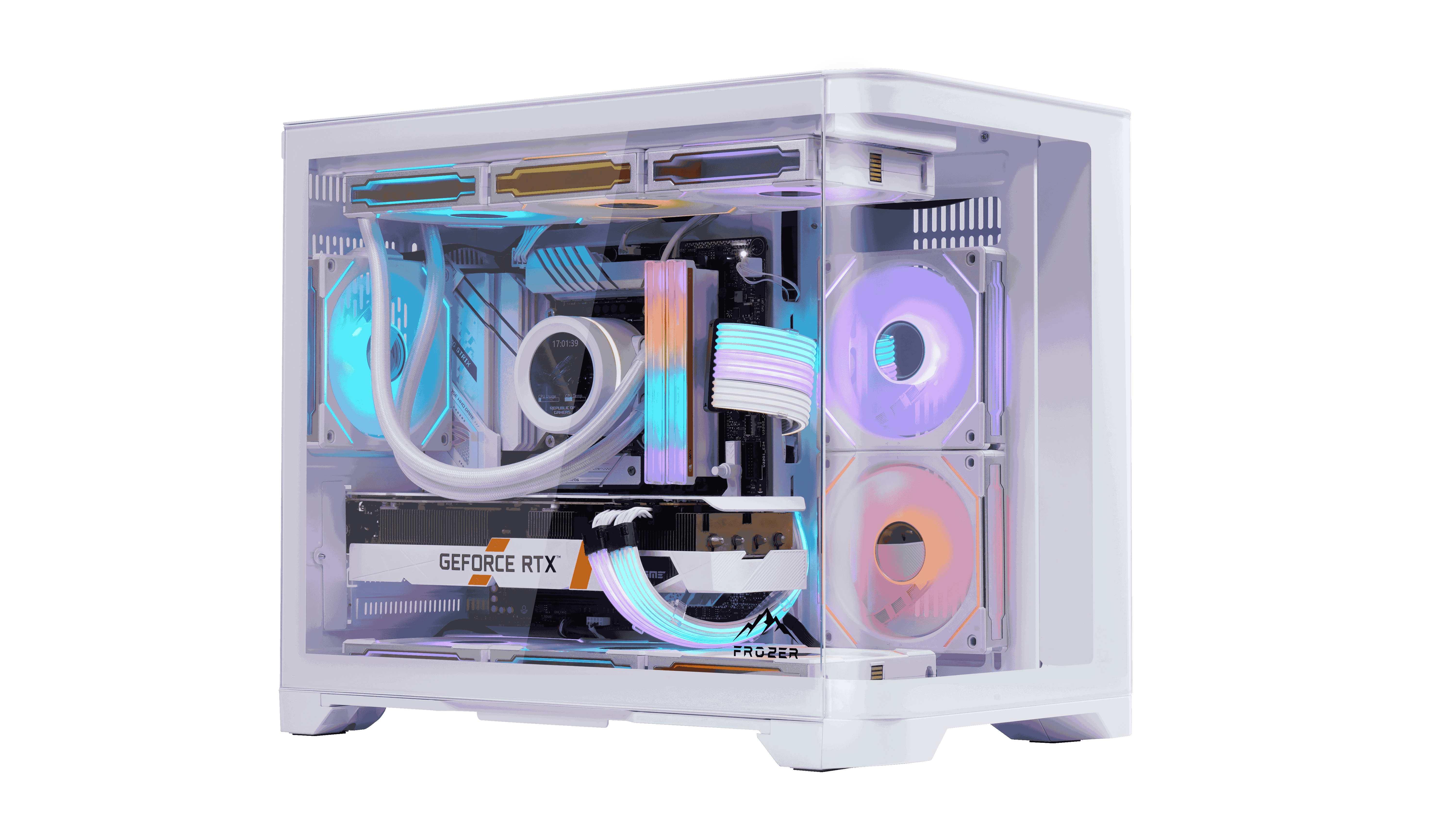 SPACE MT ATX WHITE AN D BLACK